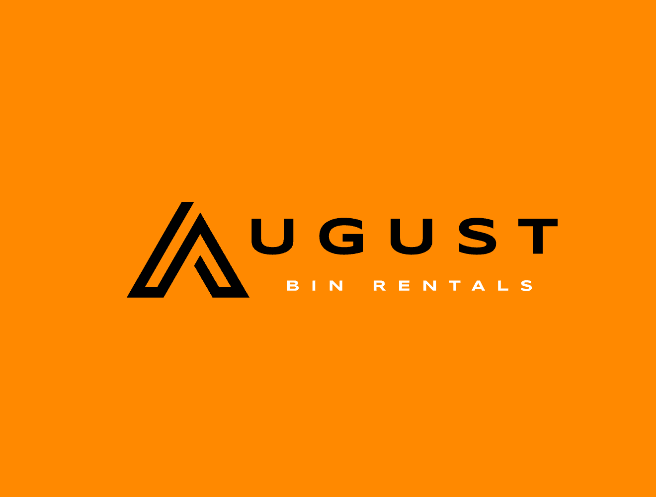 August Bin Rentals Logo